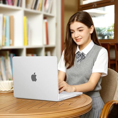 MOSISO Matte Finish Case Compatible with MacBook Neo 13 inch 2026 Release Model A3404  4 in 1 Kit Ultra Thin Exact Fit Scratches & Fingerprints Resistant Protective Hard Shell Case Cover  Matte Clear