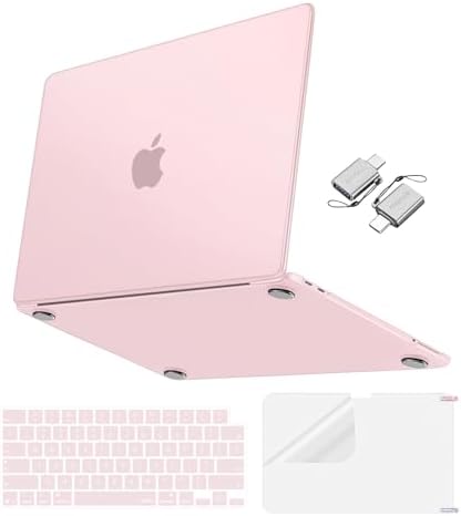 MOSISO Matte Finish Case Compatible with MacBook Neo 13 inch 2026 Release Model A3404  4 in 1 Kit Ultra Thin Exact Fit Scratches & Fingerprints Resistant Protective Hard Shell Case Cover  Matte Clear