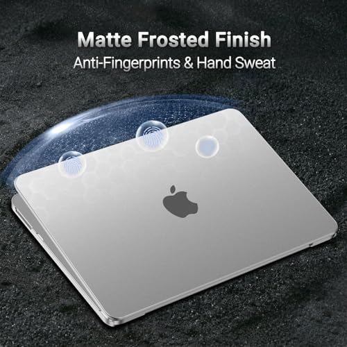 MOSISO Matte Finish Case Compatible with MacBook Neo 13 inch 2026 Release Model A3404  4 in 1 Kit Ultra Thin Exact Fit Scratches & Fingerprints Resistant Protective Hard Shell Case Cover  Matte Clear