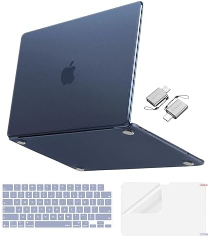 MOSISO Matte Finish Case Compatible with MacBook Neo 13 inch 2026 Release Model A3404  4 in 1 Kit Ultra Thin Exact Fit Scratches & Fingerprints Resistant Protective Hard Shell Case Cover  Matte Clear