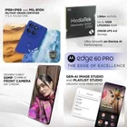 MOTOROLA Edge 60 Pro 5G Factory Unlocked Dual SIM 8GB 256GB Dazzling Blue
