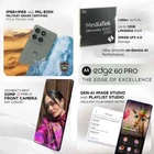 MOTOROLA Edge 60 Pro 5G Factory Unlocked Dual SIM 8GB 256GB NO TARIFFS TO USA