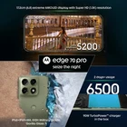 MOTOROLA Edge 70 Pro 5G Factory Unlocked Dual SIM 8GB 256GB Sony LYTIA 710 GREEN