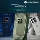 MOTOROLA Edge 70 Pro 5G Factory Unlocked Dual SIM 8GB 256GB Sony LYTIA 710 GREEN
