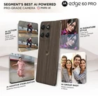 MOTOROLA Moto Edge 60 Pro 5G - Desbloqueado de fábrica, doble SIM - 12 GB, 256 GB - Pantone Walnut