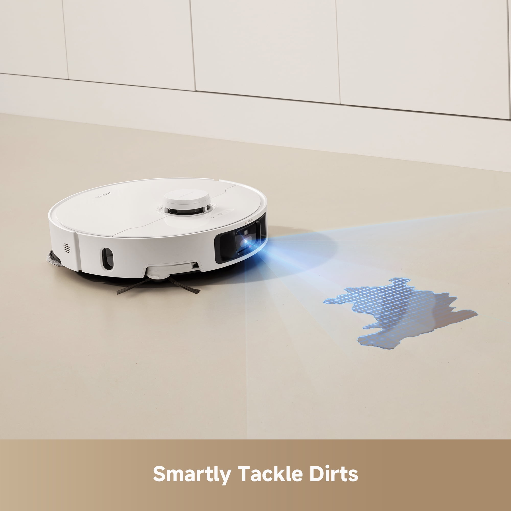 MOVA P10 Pro  Ultra Robot Vacuum and mop Combo Cleaner  Self Emptying  Self Drying&Cleaning  Dual Spinnig Mop