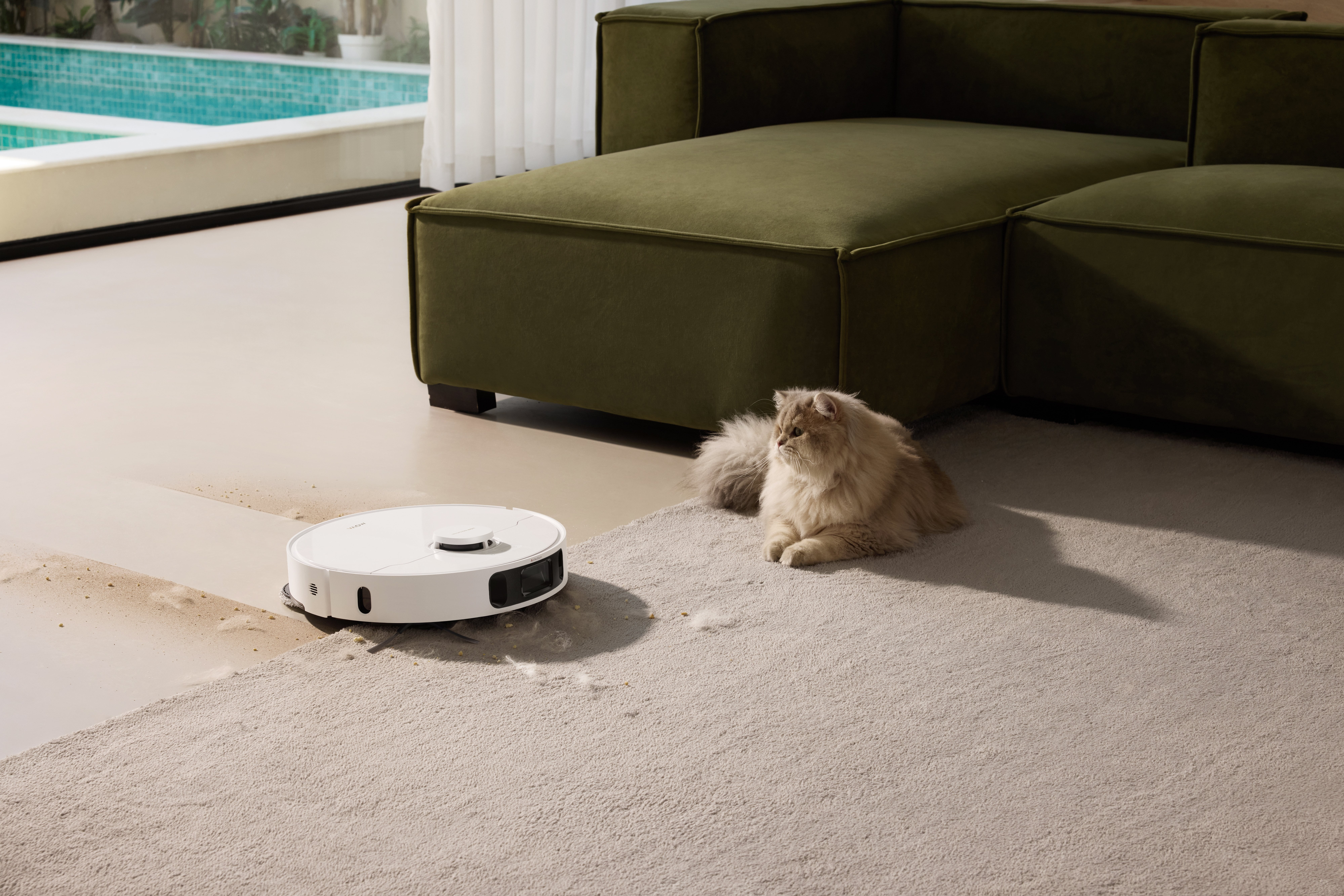 MOVA P50 Pro Ultra Robot Vacuum Cleaner Removable&Liftable Mop Anti Tangle Self Drying&Cleaning