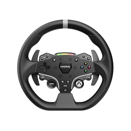 MOZA Gaming Steering Wheel  Racing Driving Wheel designed for Xbox Series/PC  officially Licensed by Microsoft