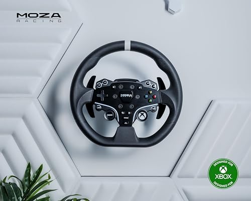 MOZA Gaming Steering Wheel  Racing Driving Wheel designed for Xbox Series/PC  officially Licensed by Microsoft
