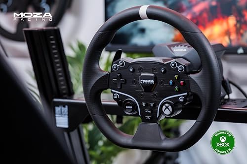 MOZA Gaming Steering Wheel  Racing Driving Wheel designed for Xbox Series/PC  officially Licensed by Microsoft