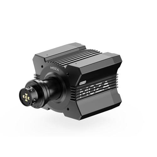 MOZA R12 V2 Direct Drive Sim Racing Wheelbase Servo Base  12Nm Direct Drive Torque  Real Force Feedback  standalone Wheel Base Simulator for PC Video Game  black