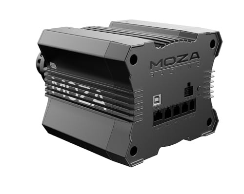 MOZA R12 V2 Direct Drive Sim Racing Wheelbase Servo Base  12Nm Direct Drive Torque  Real Force Feedback  standalone Wheel Base Simulator for PC Video Game  black