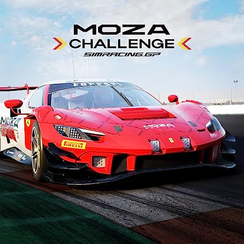 MOZA R5 All in One PC Gaming Racing Simulator  5 5Nm Direct Drive Wheel Base  11 inch Racing Wheel  Anti Slip Pedals and a Desk Clamp  Cloud based App Control