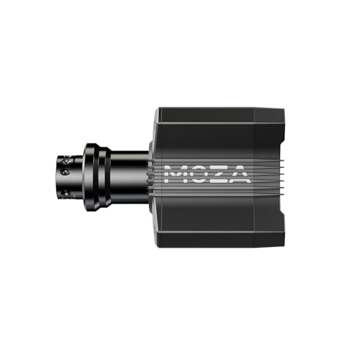 MOZA R9 V3 Direct Drive Servo Motor Sim Racing Wheel Base  9Nm FFB Force Feedback Steering Wheel Base  Customizable Standalone Wheel Base Simulator for PC Racing Game  black