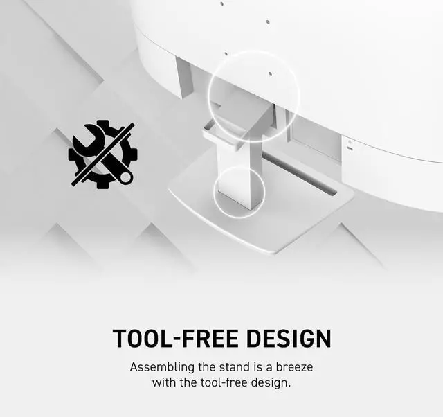 MSI 24" 100 Hz IPS FHD Gaming Monitor 1ms  MPRT  / 4ms  GTG  119  sRGB  CIE 1976  Flat Panel Pro MP243XW  Low blue light  Built in speakers  White