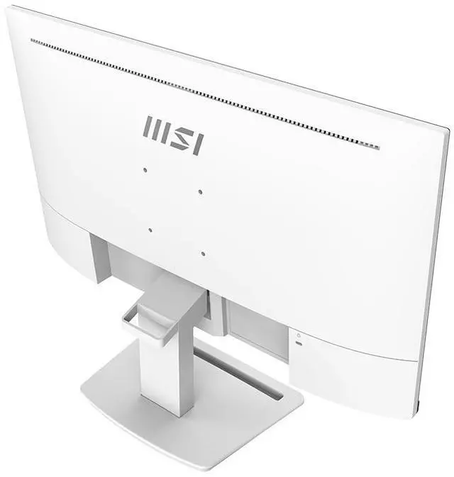 MSI 24" 100 Hz IPS FHD Gaming Monitor 1ms  MPRT  / 4ms  GTG  119  sRGB  CIE 1976  Flat Panel Pro MP243XW  Low blue light  Built in speakers  White