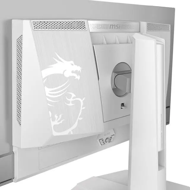 MSI 27" QHD 2K 1440P 280Hz with FreeSync Premium Pro & G Sync Compatible 0 03ms HDR400 USB C White OLED Gaming Computer Monitor with Height Adjustable  Swivel  Pivot & Tilt stand MAG272QPW QD OLED X28