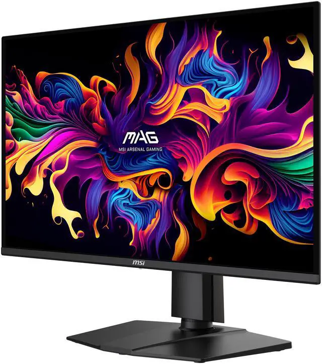 MSI 27" WQHD 2K 1440P 240Hz with AMD Adaptive Sync 0 03ms OLED Gaming Computer Monitor with Height Adjustable  Pivot  Swivel & Tilt stand for both PC & Console MAG 274QP QD OLED X24