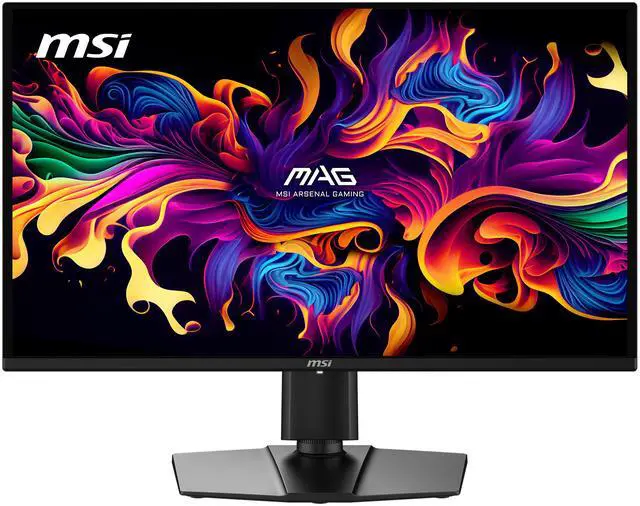 MSI 27" WQHD 2K 1440P 240Hz with AMD Adaptive Sync 0 03ms OLED Gaming Computer Monitor with Height Adjustable  Pivot  Swivel & Tilt stand for both PC & Console MAG 274QP QD OLED X24