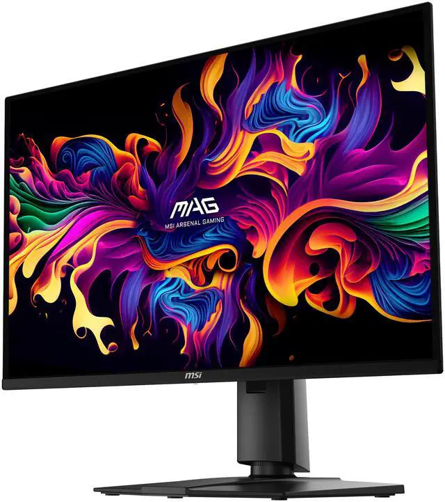 MSI 27" WQHD 2K 1440P 240Hz with AMD Adaptive Sync 0 03ms OLED Gaming Computer Monitor with Height Adjustable  Pivot  Swivel & Tilt stand for both PC & Console MAG 274QP QD OLED X24