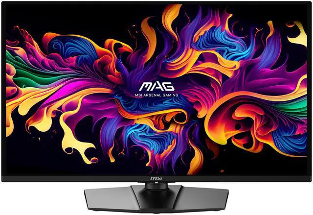MSI 27" WQHD 2K 1440P 240Hz with AMD Adaptive Sync 0 03ms OLED Gaming Computer Monitor with Height Adjustable  Pivot  Swivel & Tilt stand for both PC & Console MAG 274QP QD OLED X24