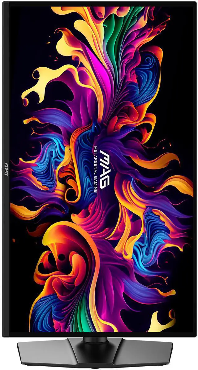 MSI 27" WQHD 2K 1440P 240Hz with AMD Adaptive Sync 0 03ms OLED Gaming Computer Monitor with Height Adjustable  Pivot  Swivel & Tilt stand for both PC & Console MAG 274QP QD OLED X24