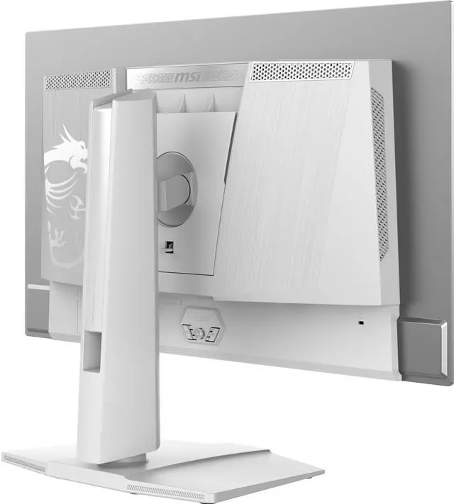 MSI 27 inch QHD 2K 1440P 280Hz with FreeSync Premium Pro & G Sync Compatible 0 03ms HDR400 USB C White OLED Gaming Computer Monitor with Height Adjustable  Swivel  Pivot & Tilt stand MAG272QPW QD OLED X28