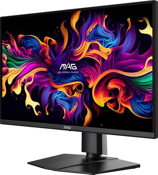 MSI 27 inch WQHD 2K 1440P 240Hz with Adaptive Sync 0 03ms OLED Gaming Computer Monitor with Height Adjustable  Pivot  Swivel & Tilt stand MAG 272QP QD OLED X24