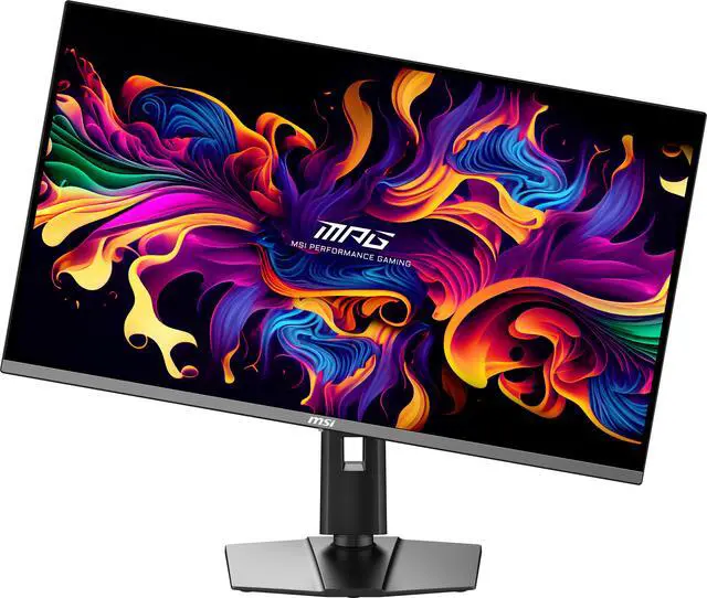 MSI 32 inch UHD 4K 240Hz with AMD FreeSync Premium Pro & Nvidia G Sync compatible 0 03ms 90W USB C OLED Gaming Computer Monitor with Height Adjustable & Swivel Stand MPG 321URX QD OLED
