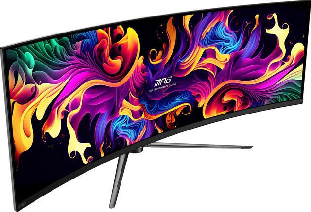 MSI 49" 240 Hz OLED DQHD Gaming Monitor Adaptive Sync MPG 491CQPX QD OLED