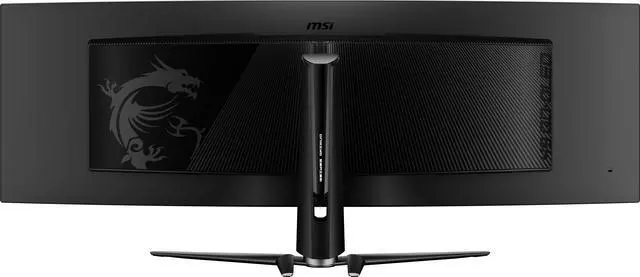 MSI 49" DQHD 2K 1440P 144Hz Adaptive Sync 0 03ms HDR400 DCI P3 99  USB C VRR KVM OLED 1800R Curved Gaming Computer Monitor with Height Adjustable  Swivel & Tilt stand MPG 491CQP QD OLED