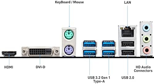 MSI A520M A PRO Gaming Motherboard  AMD Ryzen 5000  AM4  DDR4  PCIe 3 0  SATA 6Gb/s  M 2  USB 3 2 Gen 1  DVI/HDMI  Micro ATX 