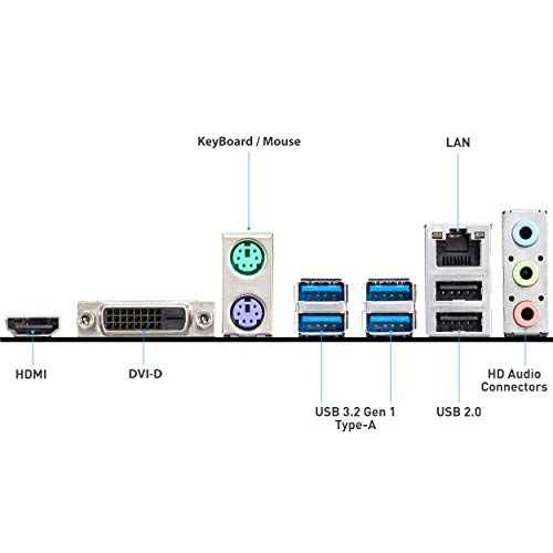 MSI A520M A PRO V1 Gaming Motherboard  AMD Ryzen 5000  AM4  DDR4  PCIe 3 0  SATA 6Gb/s  M 2  USB 3 2 Gen 1  DVI/HDMI  Micro ATX