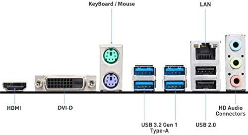 MSI A520M A PRO V1 Gaming Motherboard  AMD Ryzen 5000  AM4  DDR4  PCIe 3 0  SATA 6Gb/s  M 2  USB 3 2 Gen 1  DVI/HDMI  Micro ATX 