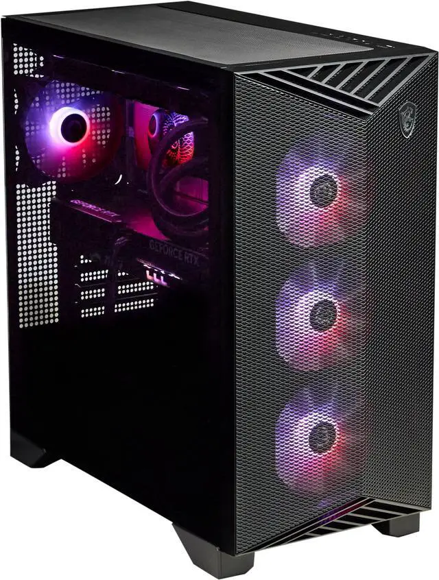 MSI Aegis RS2 Series Gaming Desktop PC Intel Core Ultra 7 265K 32GB DDR5 2 TB SSD GeForce RTX 5070 Ti Windows 11 Home  Aegis RS2 AI C2NVR7 1296US 
