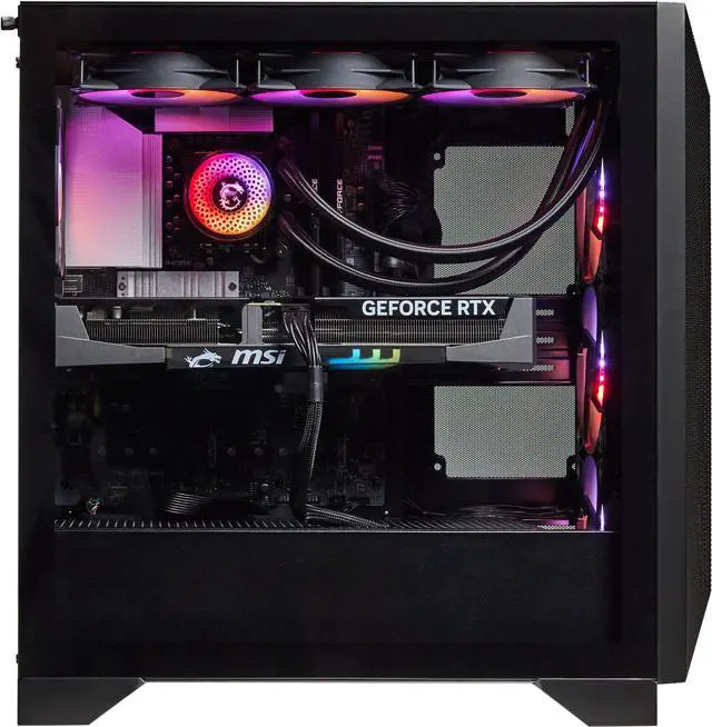 MSI Aegis RS2 Series Gaming Desktop PC Intel Core Ultra 7 265K 32GB DDR5 2 TB SSD GeForce RTX 5070 Ti Windows 11 Home  Aegis RS2 AI C2NVR7 1296US 