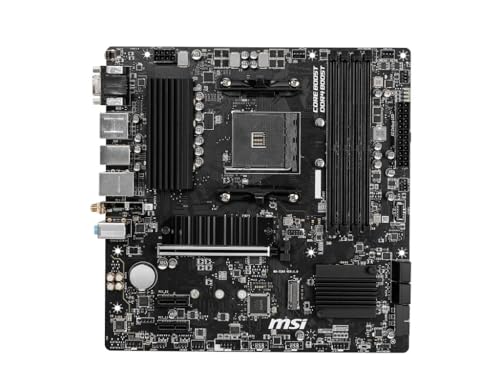 MSI B550M PRO VDH WiFi ProSeries Motherboard  AMD Ryzen 5000  AM4  DDR4  PCIe 4 0  SATA 6Gb/s  M 2  USB 3 2 Gen 1  Wi Fi  Bluetooth  D SUB/HDMI/DP  Micro ATX