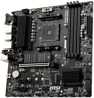 MSI B550M PRO VDH WiFi ProSeries Motherboard  AMD Ryzen 5000  AM4  DDR4  PCIe 4 0  SATA 6Gb/s  M 2  USB 3 2 Gen 1  Wi Fi  Bluetooth  D SUB/HDMI/DP  Micro ATX 
