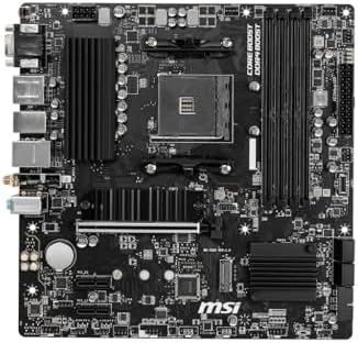 MSI B550M PRO VDH WiFi ProSeries Motherboard  AMD Ryzen 5000  AM4  DDR4  PCIe 4 0  SATA 6Gb/s  M 2  USB 3 2 Gen 1  Wi Fi  Bluetooth  D SUB/HDMI/DP  Micro ATX