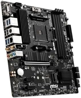 MSI B550M PRO VDH WiFi ProSeries Motherboard  AMD Ryzen 5000  AM4  DDR4  PCIe 4 0  SATA 6Gb/s  M 2  USB 3 2 Gen 1  Wi Fi  Bluetooth  D SUB/HDMI/DP  Micro ATX