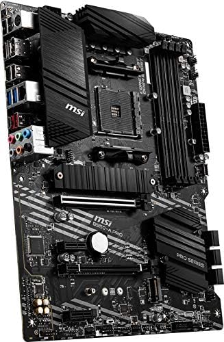 MSI B550 A PRO ProSeries Motherboard  AMD Ryzen 5000  AM4  DDR4  PCIe 4 0  SATA 6Gb/s  M 2  USB 3 2 Gen 2  HDMI/DP  ATX 