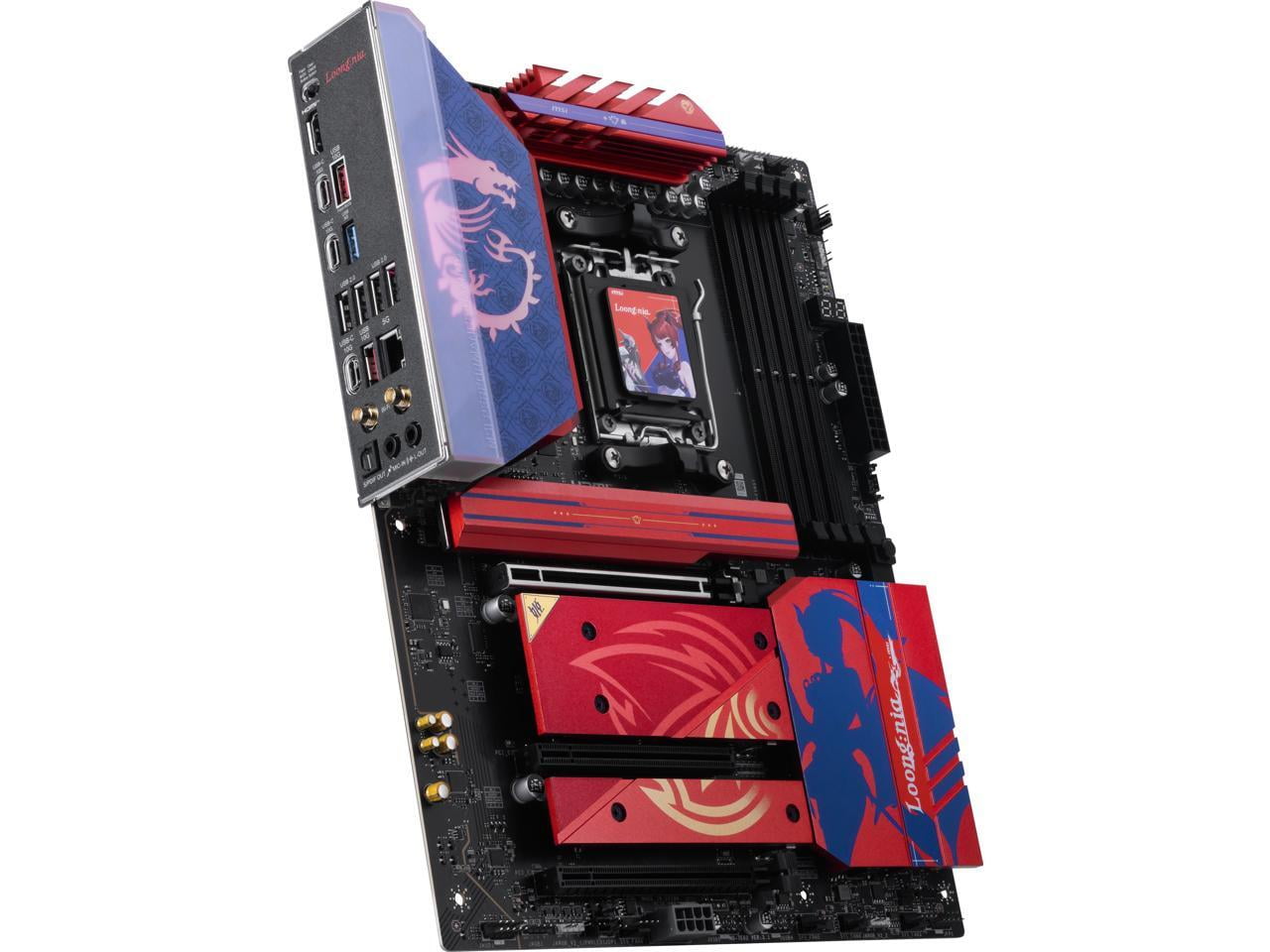 MSI B850 MLG EDITION AM5 AMD B850 ATX B850 SATA 6Gb/s 5G Network Wi Fi7 DDR5 Motherboard