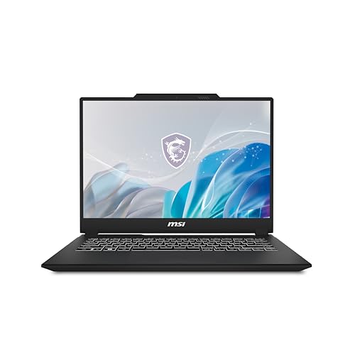 MSI Creator M14 14" 2.8K Display Creator Laptop: Intel Core i7-13620H, NVIDIA Geforce RTX 4050, 16GB DDR5, 1TB NVMe SSD, Cooler Boost, Win 11: Negro A13VE-083US