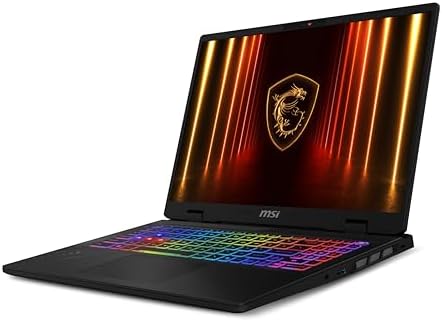 MSI Crosshair A16 HX 16  QHD  240Hz Gaming Laptop   AMD Ryzen 9 8940HX  NVIDIA GeForce RTX 5060  16GB DDR5  1TB NVMe SSD  Wi Fi 6E  USB C  Windows 11 D8WFKG 090US