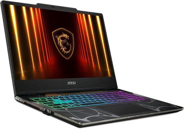 MSI Cyborg15 15 6" GeForce RTX 5060 Laptop GPU Intel Core 7 240H 1 80 5 20 GHz 16GB Memory 512 GB NVMe SSD Windows 11 Home Gaming Laptops 144 Hz IPS Cyborg 15 B2RWFKG 259US
