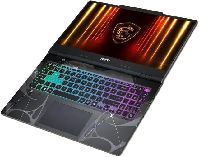 MSI Cyborg15 15 6" GeForce RTX 5060 Laptop GPU Intel Core 7 240H 1 80 5 20 GHz 16GB Memory 512 GB NVMe SSD Windows 11 Home Gaming Laptops 144 Hz IPS Cyborg 15 B2RWFKG 259US