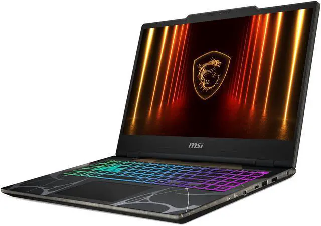 MSI Cyborg15   15 6" GeForce RTX 5060 Laptop GPU   Intel Core 7 240H 1 80 5 20 GHz    16GB Memory   512 GB NVMe SSD   Windows 11 Home Gaming Laptops   144 Hz IPS  Cyborg 15 B2RWFKG 259US  