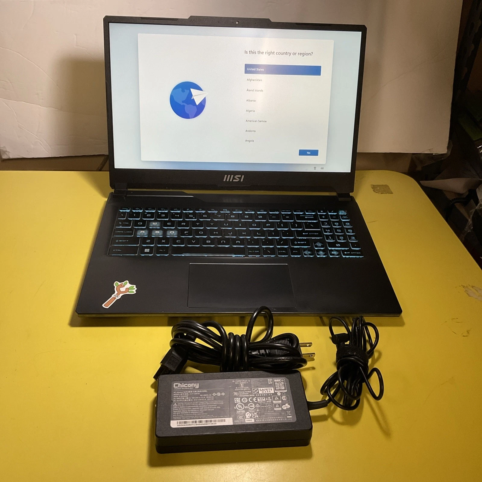 MSI Cyborg 15 A13VE  15 6 in 16 GB RAM  13TH GEN I7 13620H  512 GB
