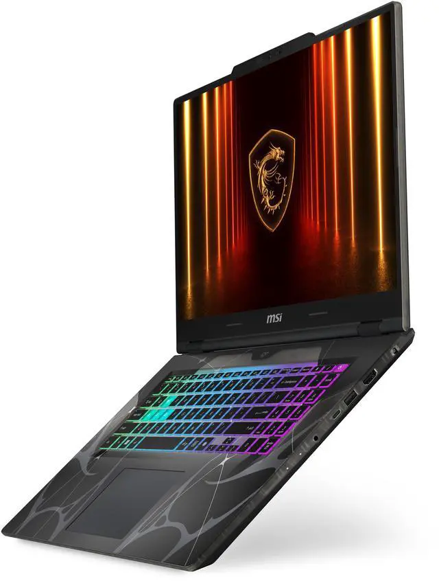 MSI Cyborg 17   17 3" FHD 144 Hz   Intel Core 9 270H 2 70 5 80 GHz    GeForce RTX 5060 Laptop GPU   16GB Memory DDR5 5600   1TB NVMe SSD Gen4x4 SSD   Windows 11 Home   Cyborg 17 B2RWFKG 067US
