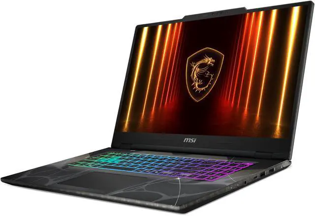 MSI Cyborg 17   17 3" FHD 144 Hz   Intel Core 9 270H 2 70 5 80 GHz    GeForce RTX 5060 Laptop GPU   16GB Memory DDR5 5600   1TB NVMe SSD Gen4x4 SSD   Windows 11 Home   Cyborg 17 B2RWFKG 067US